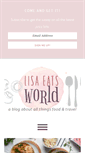 Mobile Screenshot of lisaeatsworld.com